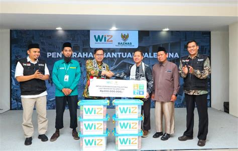 Laznas Wahdah Inspirasi Zakat WIZ Salurkan Bantuan Untuk Palestina