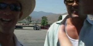 MYBANGVAN Picked Up For Anal Gangbang Van Orgy Porn Videos