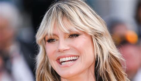 Heidi Klum Flaunts Ultra Toned Body In Itty Bitty String Bikini