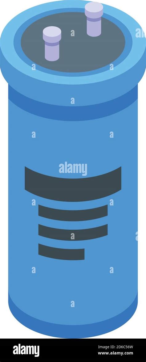 Business Capacitor Icon Isometric Style Stock Vector Image Art Alamy