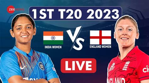 Highlights Ind W Vs Eng W 1st T20i Live Cricket Score And Updates England Beat India By 38