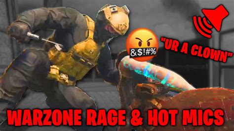 Warzone Rage Reactions Hot Mics Volume 20 YouTube