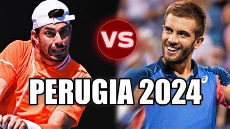 Borna Coric Vs Giulio Zeppieri Perugia Youtube