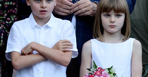 Jacques et Gabriella de Monaco en CE2 grande première dans leur