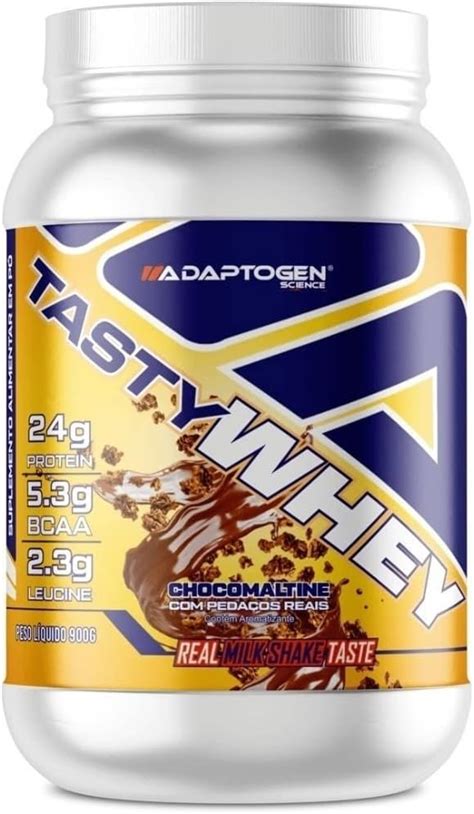 Tasty Whey W Gourmet G Chocomaltine Adaptogen Science Amazon Br