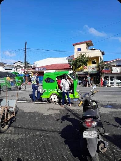 Surigao Driver Giatake Sa Sakit Human Gidakop Sa City Traffic Enforcer