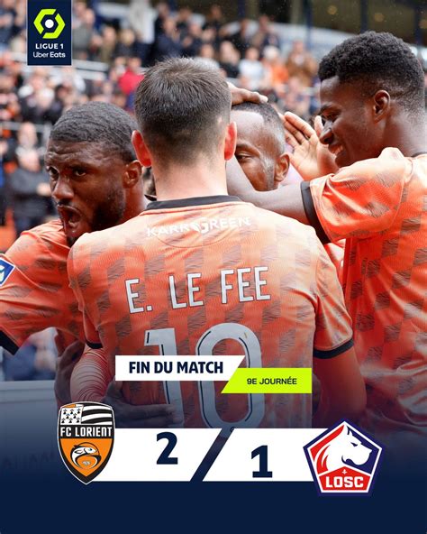 Ligue 1 Uber Eats on Twitter C est terminé au Moustoir Réduit à