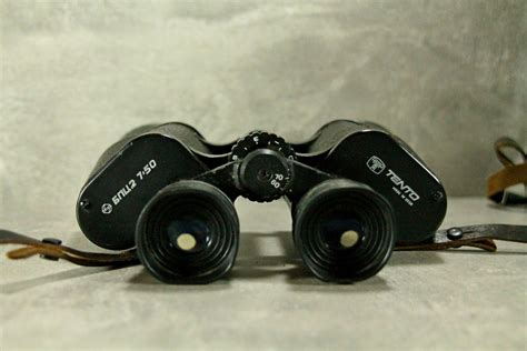 Vintage Binoculars Of The Ussr Bpc X Tento Etsy