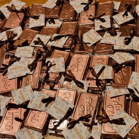 Barra De Chocolate Personalizada Elo Produtos Especiais