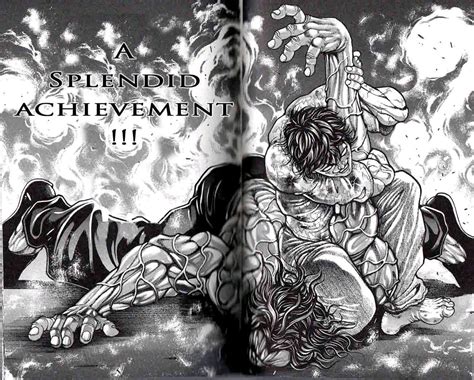 The End Of The Fight Between Father And Son Is Near The Best Panels Of Yujiro Hanma Vs Baki