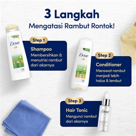 Dove Shampoo Perawatan Rambut Rontok Sampo Ml Astro