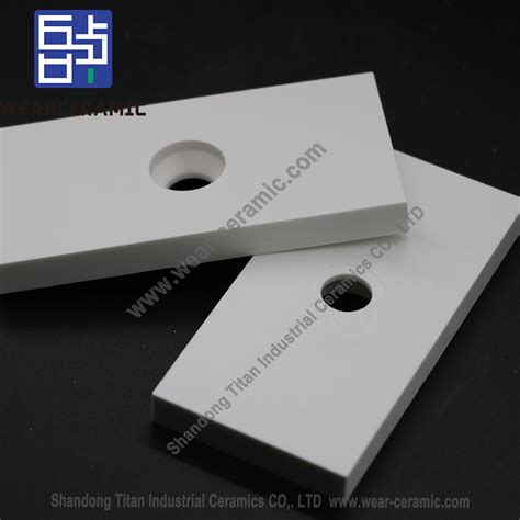 High Quality Alumina Ceramic Perforated Lining Plate Weldable Lining