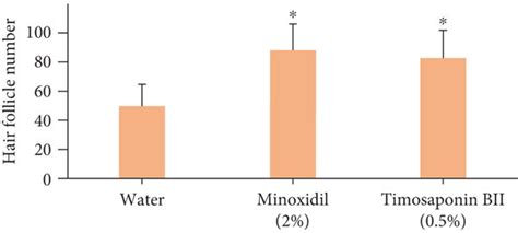 Hair Follicle Growth In The Dorsal Skins Of C Bl Mice After Topical