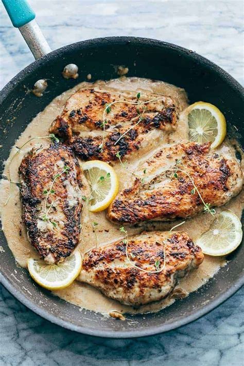 Creamy Lemon Chicken With Thyme Spend With Pennies