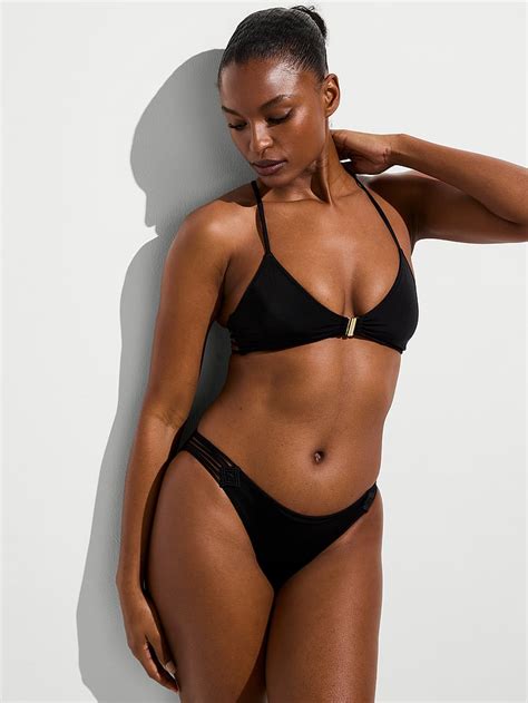 Buy Archives Beach Macrame Bralette Bikini Top Black Order Bikini Top Online Victoria S