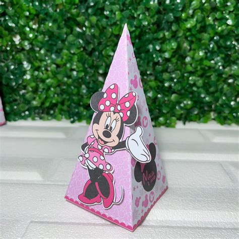 Kit Personalizados Minnie Rosa 20 Peças Elo7