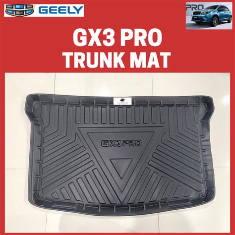 GEELY GX3 PRO 2023 2025 Trunk Tray Cargo Mat Deep Dish Matting