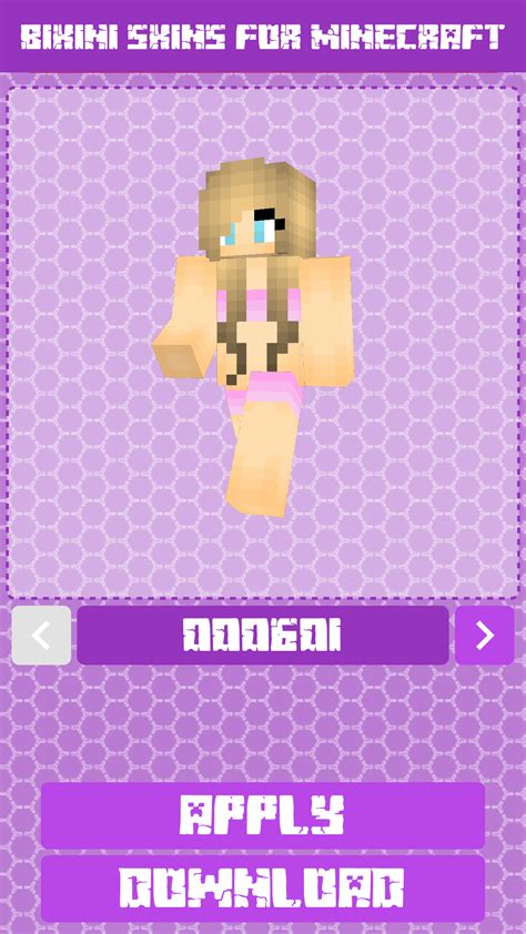 Bikini Skins For Minecraft PE App On Amazon Appstore