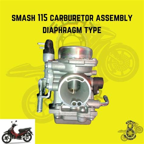 Smash 115 Carburetor Assembly Diaphragm Type Subaru Brand Lazada PH