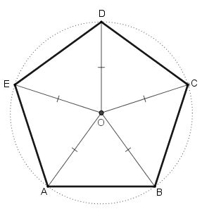 Sala de ajuda Os ângulos internos de um pentágono regular Clubes de