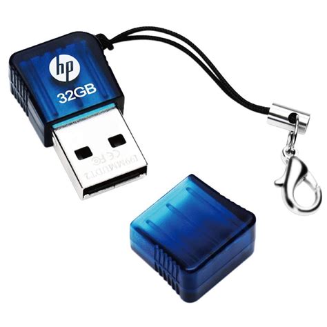 Memoria Hp Flash Drive Usb V165w 32gb 32 Gb Azul Pen Drive