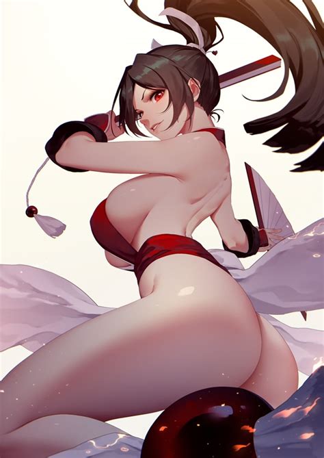 98 Loạt ảnh Shiranui Mai hentai vú bự cực mê người