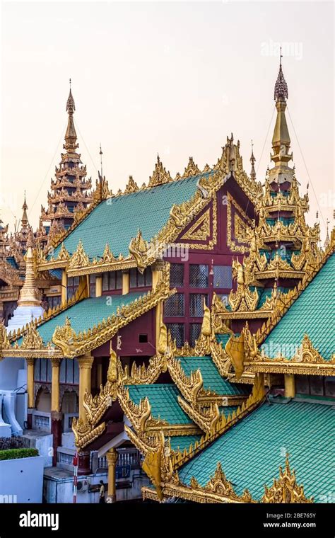 Shwedagon Pagoda in Yangon Stock Photo - Alamy