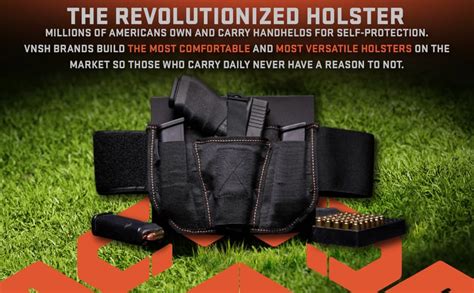 Vnsh Gun Holster Most Comfortable Gun Holster For Men