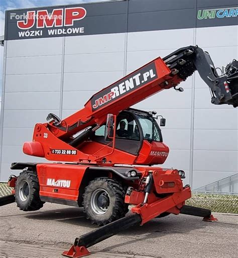 Manitou MRT 2150 rotating telehandler for sale Poland Białystok QW31296