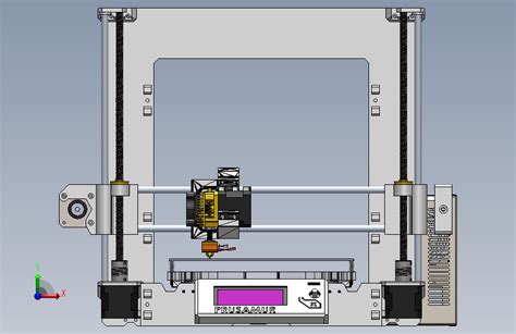 Diy 3d打印机sw Solidworks 2021 模型图纸下载 懒石网