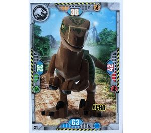 Lego Jurassic World Trading Card Game Polish Series Echo