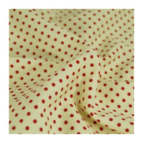 100 Poplin Cotton Fabric Rose And Hubble 3mm Polka Dots Spots