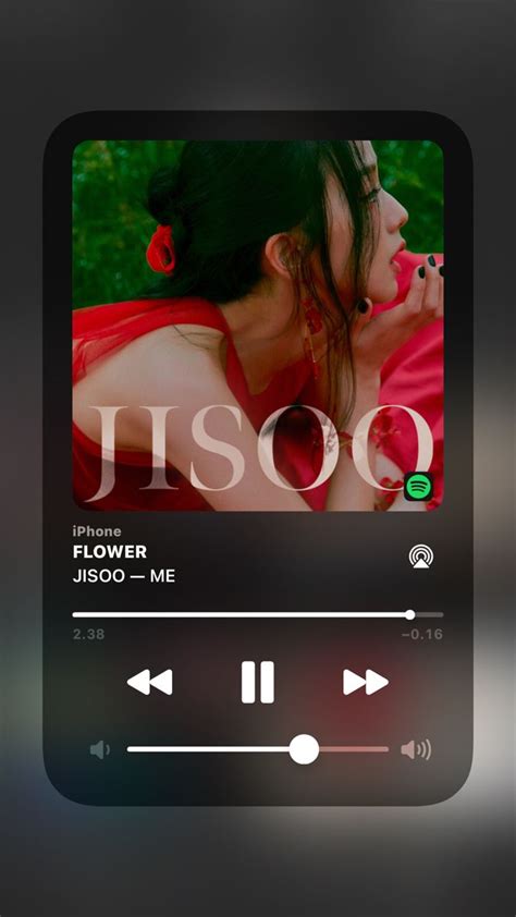 Jisoo Flower In 2023 Spotify All About Eyes Music Wallpaper