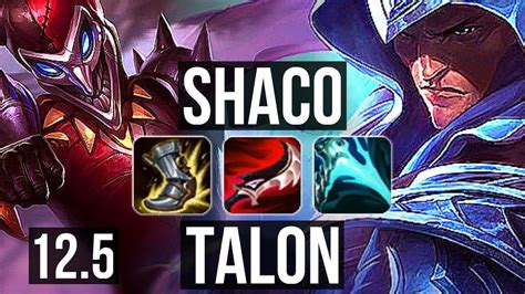 Shaco Vs Talon Jng 2 7m Mastery 7 Solo Kills 400 Games