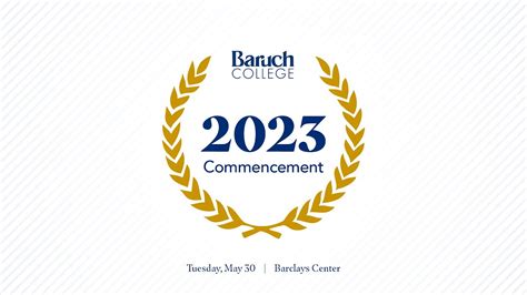 Baruch College 2023 Commencement Exercises YouTube