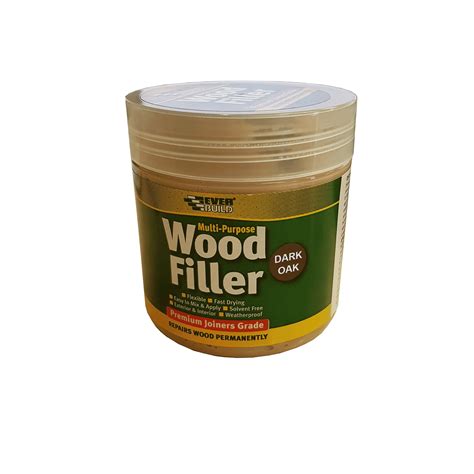 Everbuild Multi Purpose Wood Filler 250ml Dark Oak Shawfield Doors