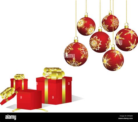 Beautiful Vector Christmas New Year Background For Design Use Stock