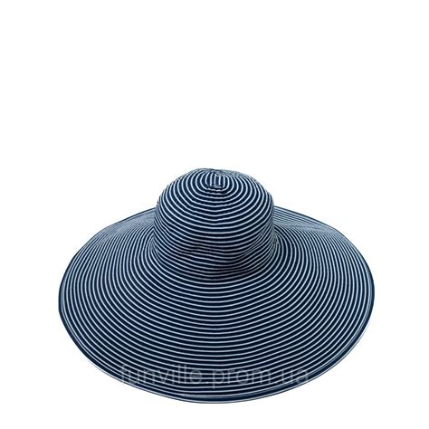Шляпа с широкими полями женская LuckyLOOK ЭЛЯ One Size Синий Белый (479 ...