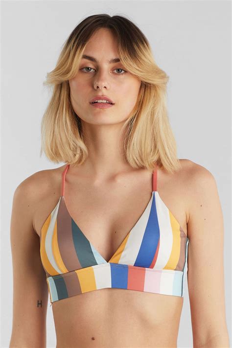 Dedicated Bikini Top Alva Stripes Loveco