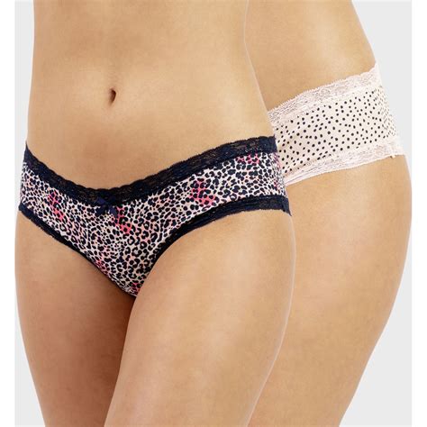 PALMERS Pack 2 Bikini Algodón Platanitos