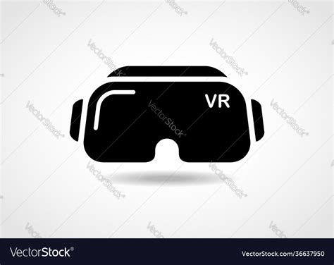 Vr Headset Icon Royalty Free Vector Image VectorStock