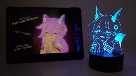 Laser Cut Rgb Senko San To Keep You Safe At Night Ranimemes