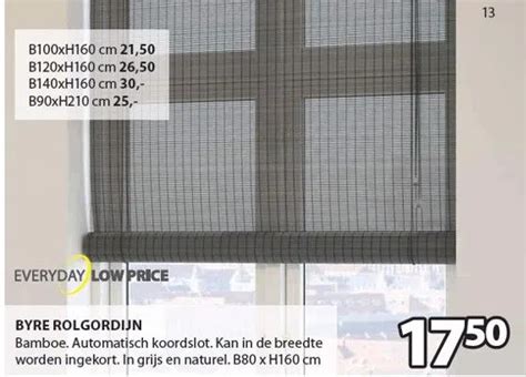 Everyday Low Price Byre Rolgordijn Aanbieding Bij Jysk