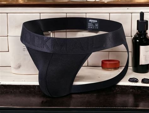 Jockmail Gay Jockstraps Sexy Men S Thong Underpants Mesh Breathable Sports Party Male G String
