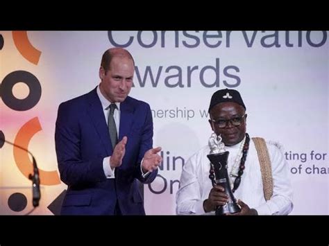 Tusk Conservation Awards le Prince William appelle à agir pour le