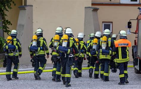 Feuerwehren übten in Stein für den Ernstfall Einsatzfotos von