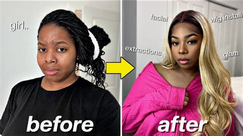 EXTREME GLOW UP TRANSFORMATION IN 24 HOURS At Home YouTube