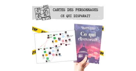 Carte Des Personnages Ce Qui Disparait