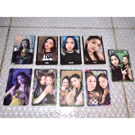 Jual Ready Itzy Itzme Itz Me Official Photocard Yuna Lia Ryujin