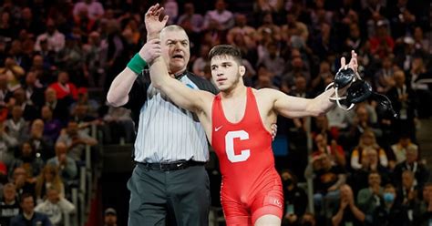 Ncaa Wrestling Tournament 2023 Yianni Diakomihalis Fourth Title